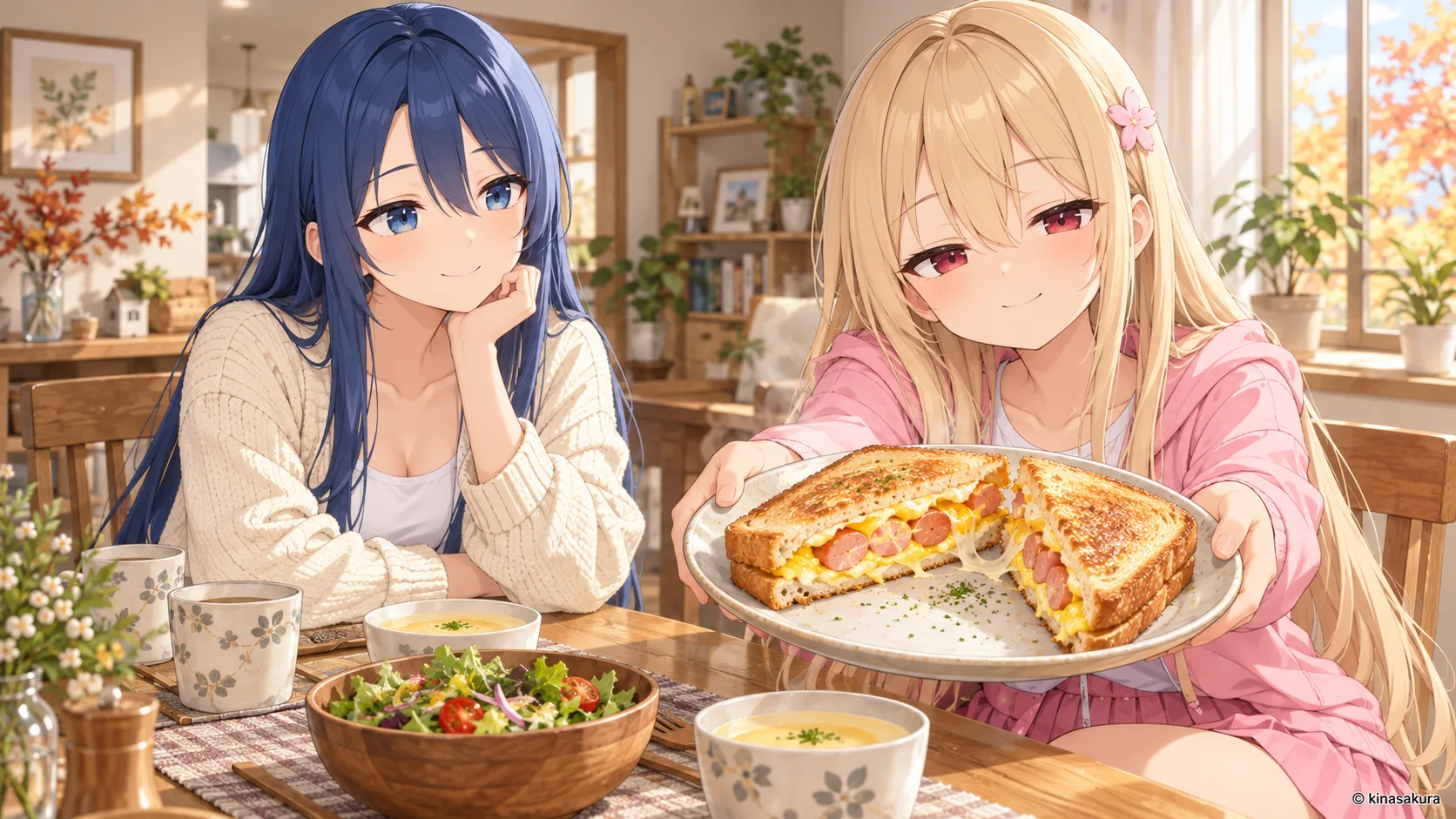 休日のお昼はホットサンド!|チーズとろ~り大成功のおうちランチの記事画像